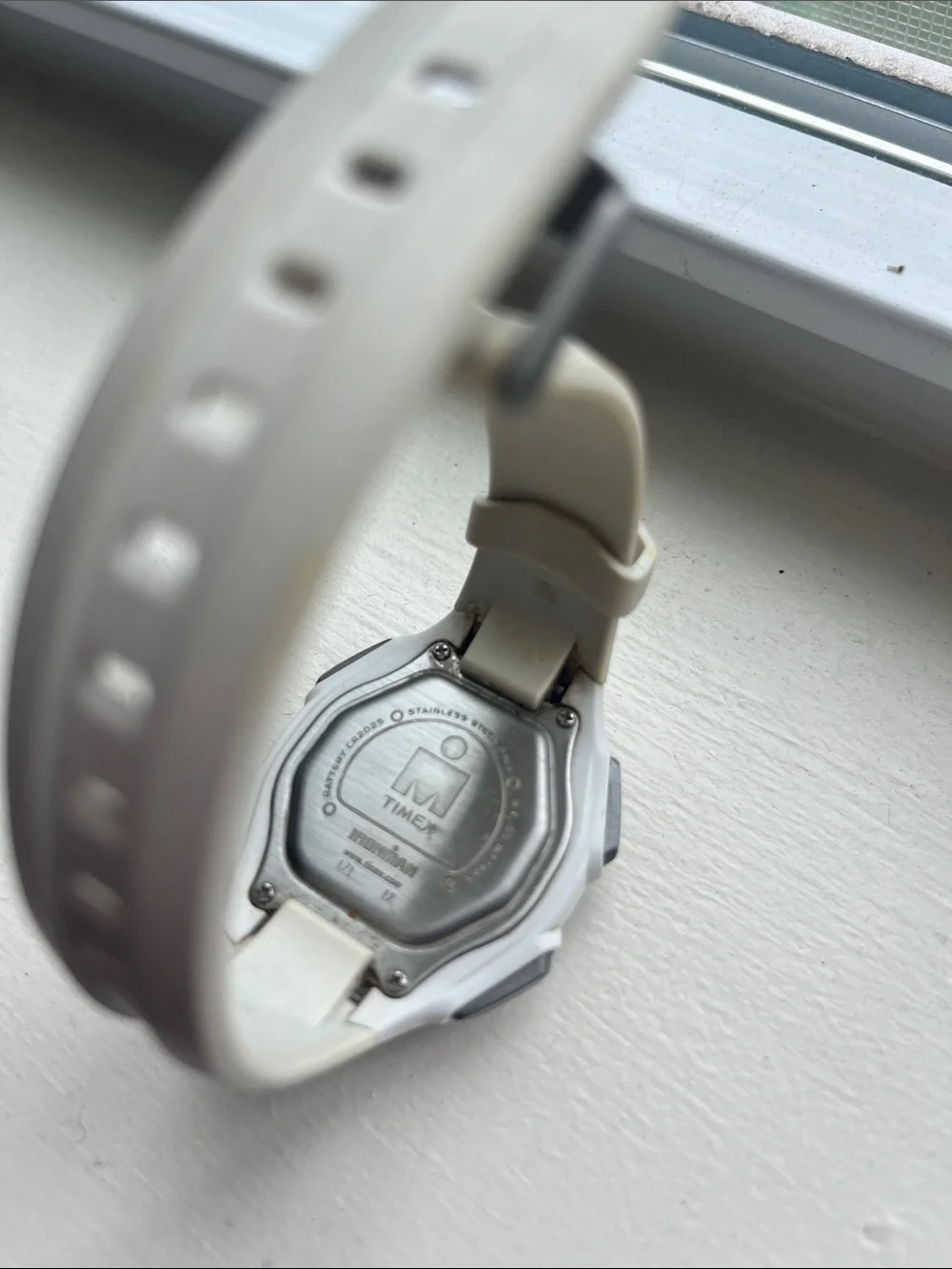 Timex White Digital Outdoor Sport Watch